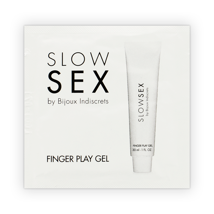 BIJOUX - SLOW SEX GEL DE MASSAGEM COM FINGER PLAY DOSE ÚNICA