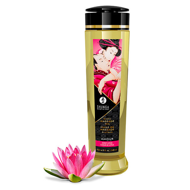 SHUNGA - Ã“LEO DE MASSAGEM AMOR ERÃ“TICO 240 ML