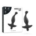 ADDICTED TOYS - MASSAGER ANAL COM VIBRATIONMODEL PRETO 2