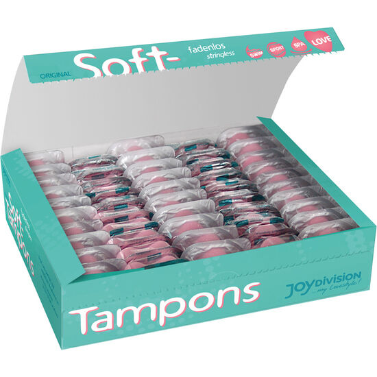 JOYDIVISION SOFT-TAMPONS - ORIGINAL SOFT-TAMPONS MINI X 50 UNIDADES