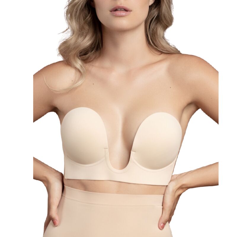 BYE-BRA - SUTI SEM ALAS EN U BEIGE COPO A