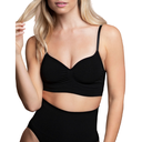 BYE-BRA - MEDIUM CONTROL SUTI SEM PONTOS PRETO TAMANHO M