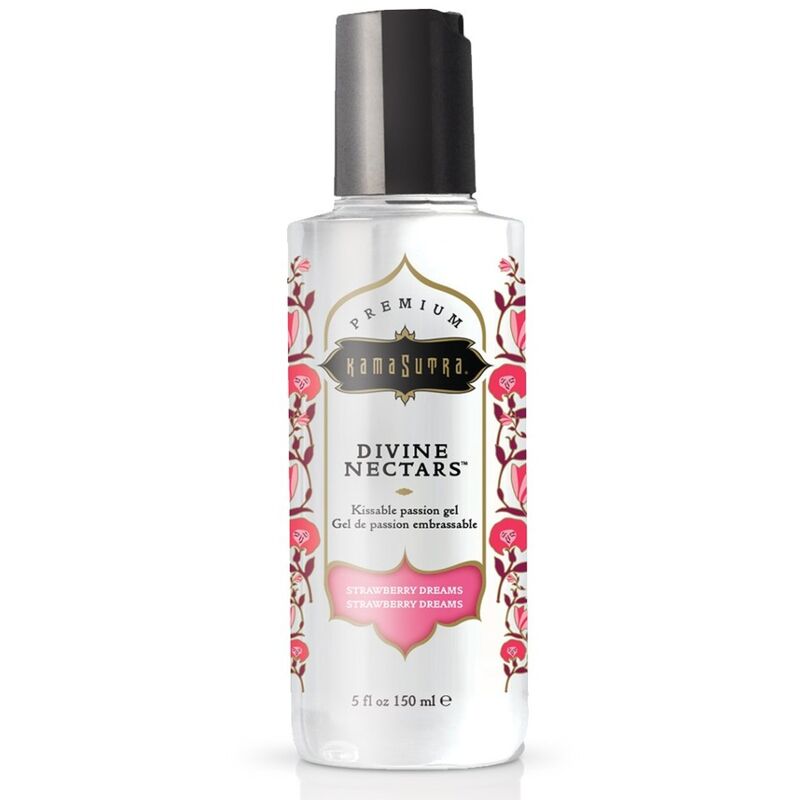 KAMASUTRA - LUBRIFICANTE DIVINE NECTARS MORANGO DREAM 150 ML