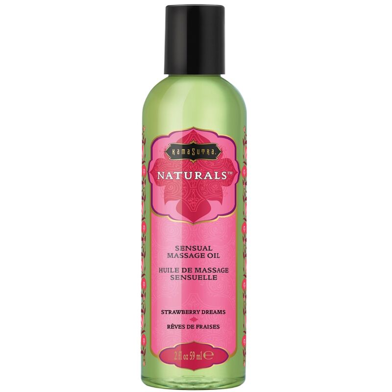 KAMASUTRA - ÓLEO DE MASSAGEM NATURAL MORANGO DREAMS 59 ML