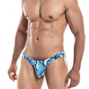 CUT4MEN - LOW RISE BIKINI BRIEF SNAKE S