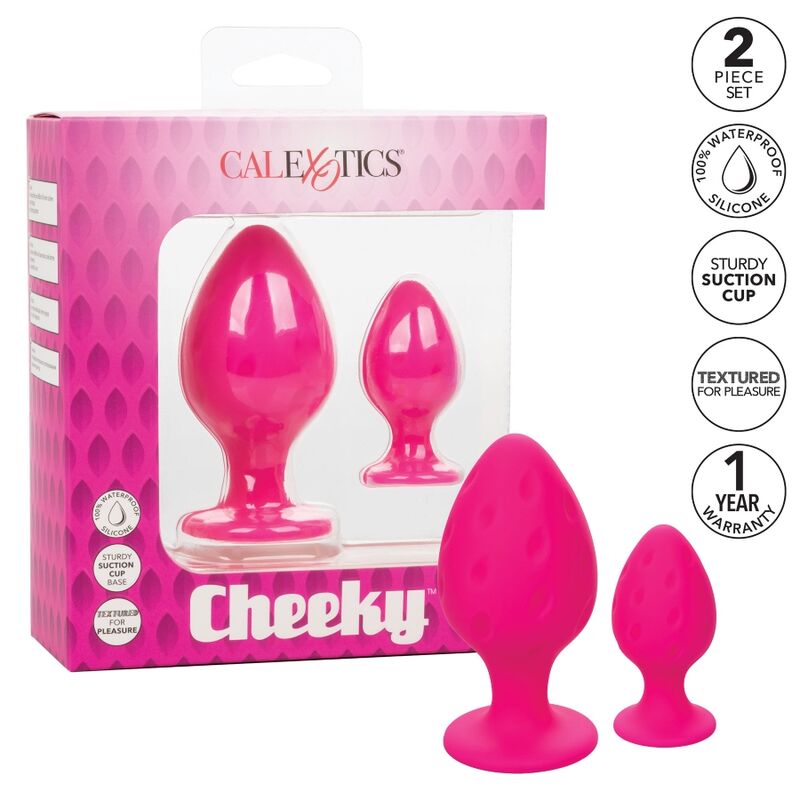 CALIFORNIA EXOTICS - BUTTPLUG CHEEKY ROSA