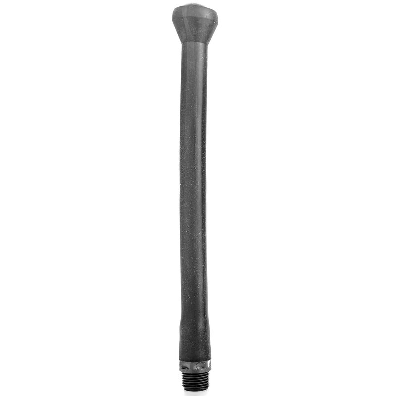 ALL BLACK - ROLHA DE SISTEMA DE SILICONE ANAL PARA CHUVEIRO 27 CM