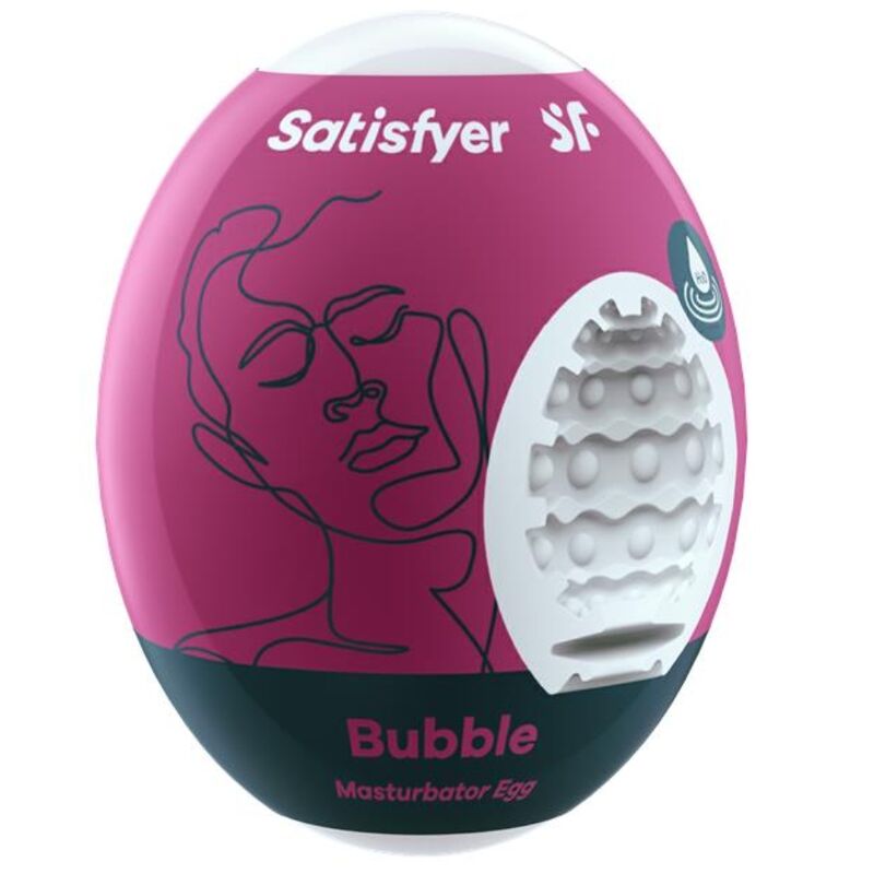 SATISFYER - OVO MASTURBADOR BUBBLE