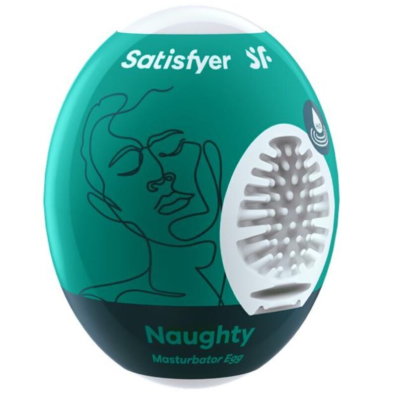 SATISFYER - OVO MASTURBADOR NAUGHTY