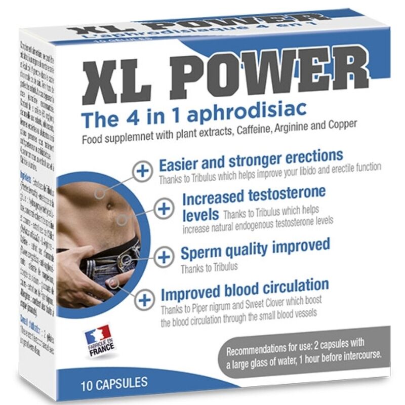 LABOPHYTO - XL POWER CPSULAS AFRODISÍACOS E EREO 10 CAP