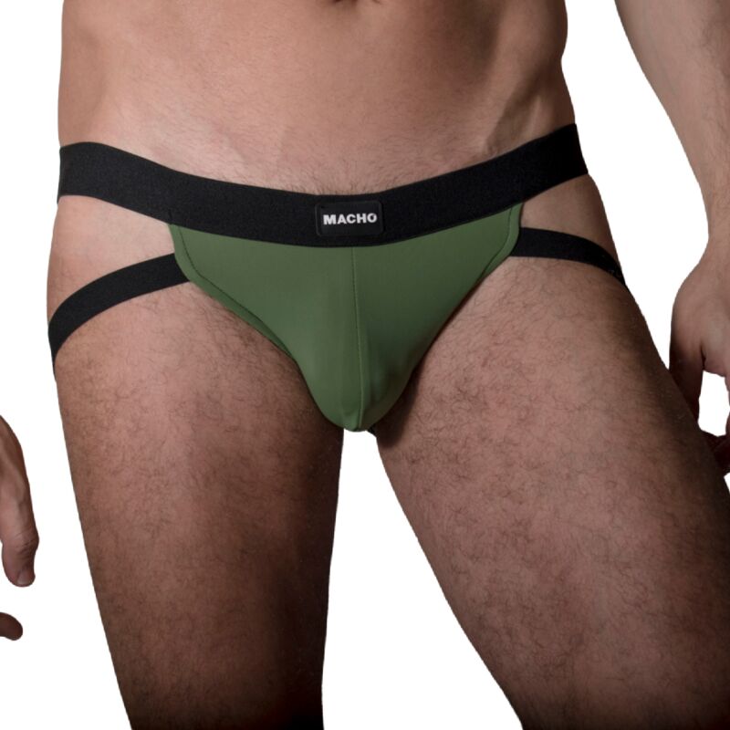 MACHO - MX22V JOCKSTRAP - VERDE L/XL