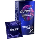 DUREX - CONEXÃO PERFEITA LUBRIFICAÇÃO EXTRA DE SILICONE 10 UNIDADES