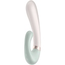 SATISFYER - APLICATIVO VIBRADOR DE ONDAS DE CALOR BRANCO