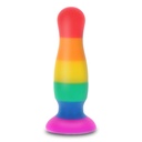 ORGULHO - BANDEIRA LGBT PLUG FELIZ STUFER 12 CM