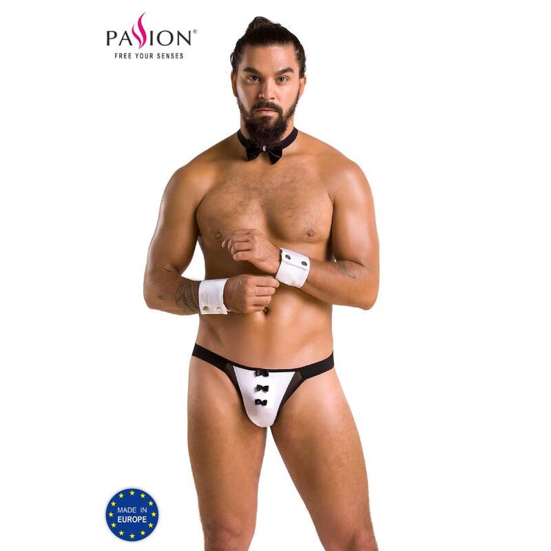 PASSION - 036 SLIP ALFROJO PRETO L/XL