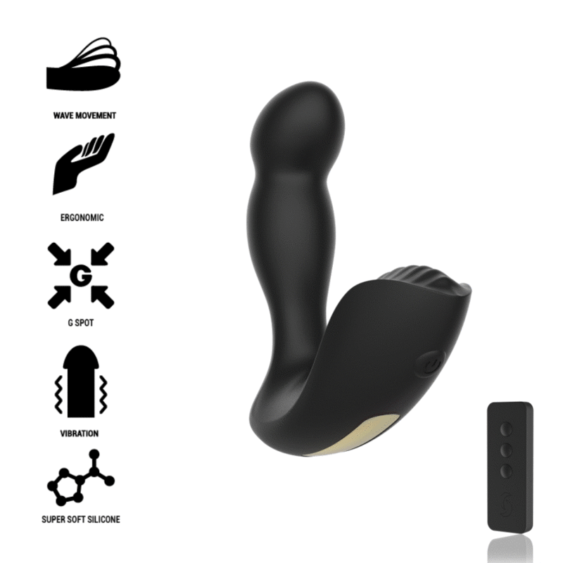 IBIZA - CONTROLE REMOTO MASSAGADOR ANAL 11 x 4 CM