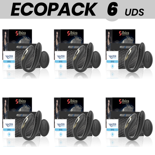 ECOPACK 6 UNIDADES - IBIZA VIBRADOR DUPLO ROTATIVO