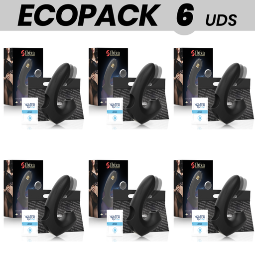 ECOPACK 6 UNIDADES - IBIZA VIBRADOR SUCO DEDAL