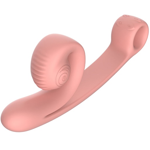 SNAIL VIBE - VIBRADOR CURVA PÊSSEGO