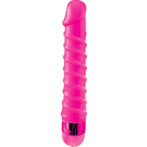 CLASSIX - MASSAGER VIBRANTE CANDY TWIRL 16,5 CM ROSA