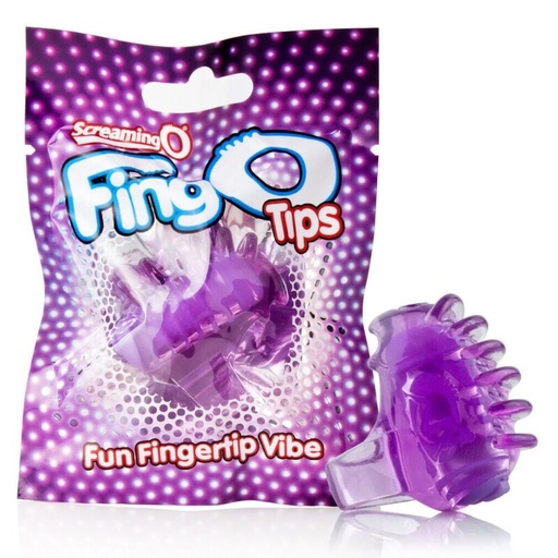 SCREAMING O - FINGO TIPS ANEL DE DEDO ROXO