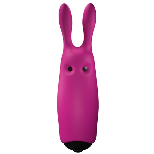 ADRIEN LASTIC - VIBRADOR DE COELHO ROSA DE BOLSO LASTIC