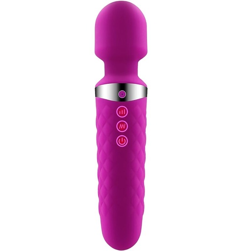 ALIVE - BE WANDED VIBRADOR MASSAGER ROXO