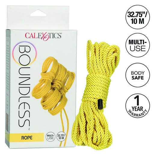 CALIFORNIA EXOTICS - BOUNDLESS CORDA 10M AMARELO