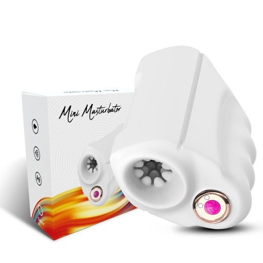 ARMONY - MASTER MASTURBADOR E VIBRADOR BRANCO