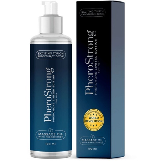 PHEROSTRONG - ÓLEO DE MASSAGEM EDIO LIMITADA HOMEM 100 ML