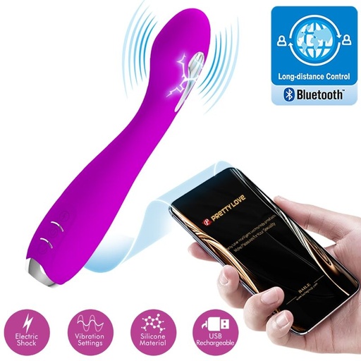 PRETTY LOVE - HECTOR ELECTROSHOCK VIBRADOR APLICATIVO GRATUITO VIOLETA