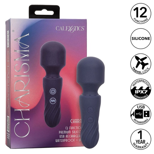 CALEXOTICS - CHARISMA CHARM MASSAGER 12 FUNÃÃES ROXO