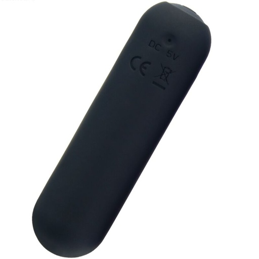 ARMONY - SPLASH HAHA VIBRADOR BALA SILICONE 10 VIBRAÃÃES 75 X 19 CM PRETO