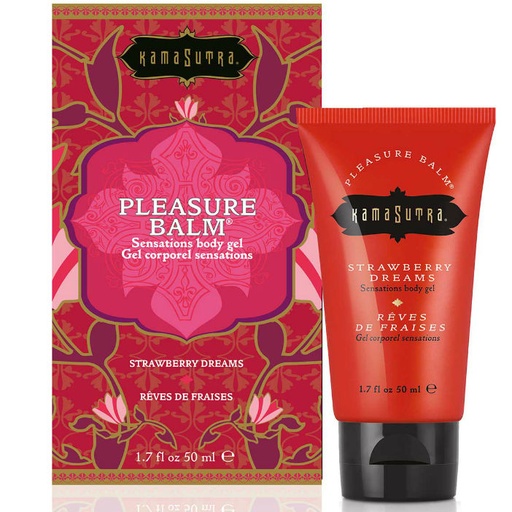 KAMASUTRA - BLSAMO DE PRAZER ESTIMULANTE SABOR DE SONHOS DE MORANGO 50ML