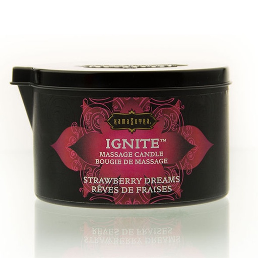 KAMASUTRA - VELA DE MASSAGEM MORANGOS DREAMS 170 GR