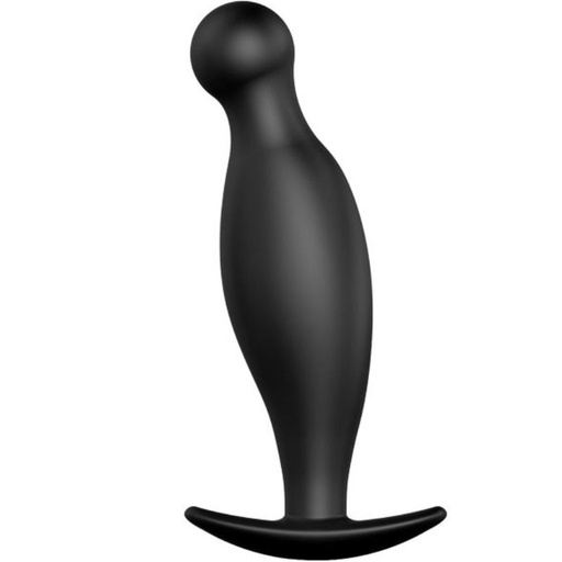 PRETTY LOVE - PLUG ANAL DE SILICONE 11.7 CM PRETO