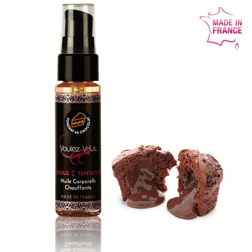 VOULEZ-VOUS - ACEITE EFECTO CALOR - FONDANT DE CHOCOLATE 35 ML