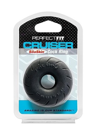 PERFECT FIT BRAND - FAT BOY SILASKIN CRUISER RING PRETO