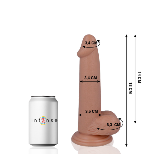 MR INTENSE - 10 REALISTIC COCK 18 -O- 3.4cm