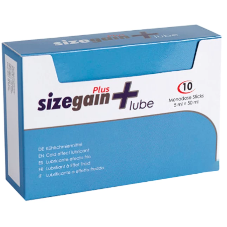 500 COSMETICS  - SIZEGAIN PLUS LUBE COLD EFFECT