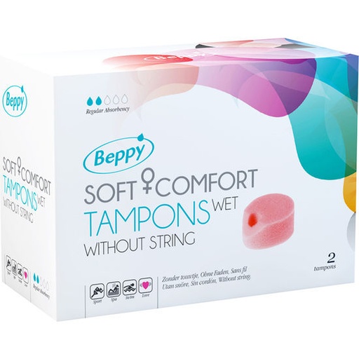 BEPPY - SOFT COMFORT TAMPONS WET 2UNITS