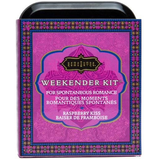 KAMASUTRA - WEEKENDER TIN KIT FRAMBOESA KISS FRAMBOESA