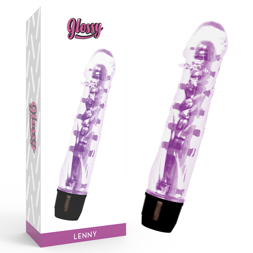 GLOSSY - VIBRADOR LENNY ROXO