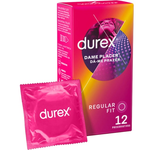 DUREX - PLACADOR DAME 12 UNIDADES