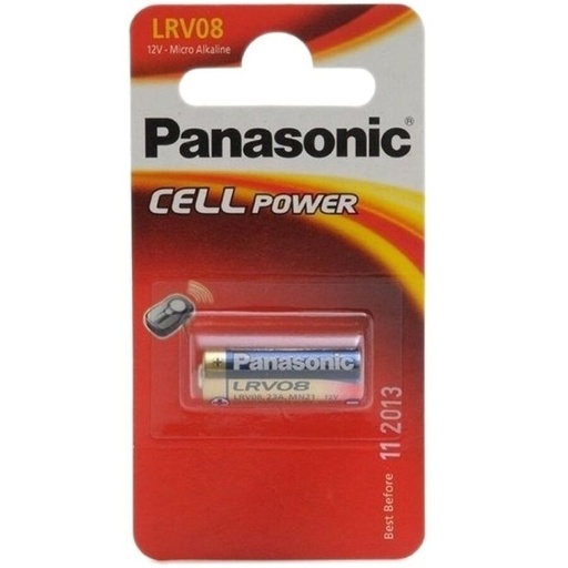 PANASONIC BATTERY LRV08 LR23A 12V 1UNIT