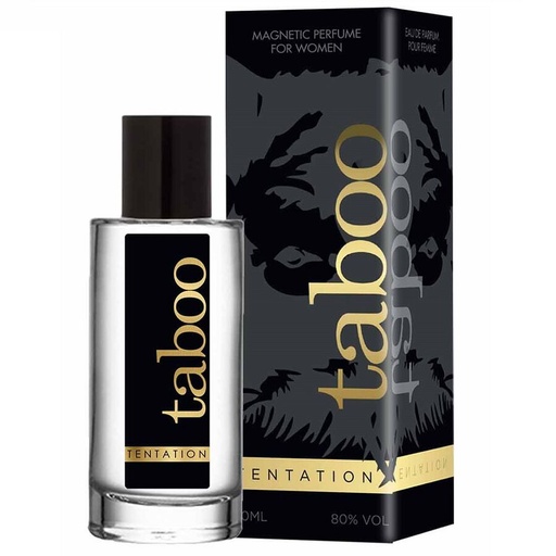 RUF - PERFUME TABOO TENTATION COM FEROMONAS PARA ELA 50ML