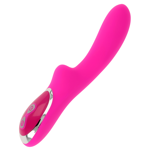 OHMAMA - VIBRADOR MAGNÉTICO RECARREGÁVEL DE SILICONE DE 10 VELOCIDADES 21 CM