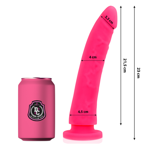 DELTA CLUB - TOYS DONG SILICONE ROSA 23 X 4,5 CM