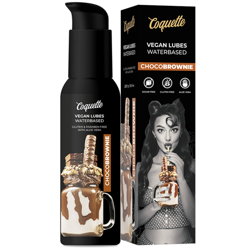 COQUETTE CHIC DESIRE - EXPERIÊNCIA PREMIUM 100ML LUBRIFICANTES VEGANOS CHOCOBROWNIE