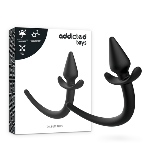 ADDICTED TOYS - CACHORRO PLUG ANAL SILICONE